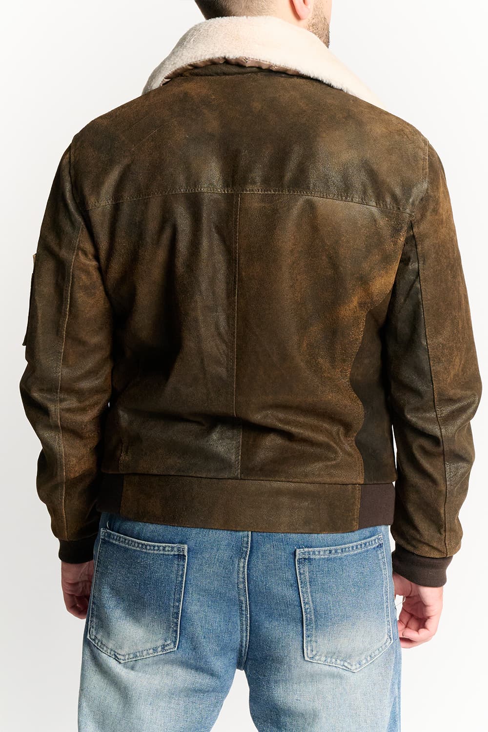 Aviatore Rock 100% vera pelle Made in Italy - Barone Firenze