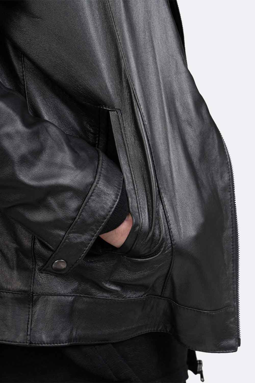 Nicco giacca uomo 100% vera pelle Made in Italy - Barone Firenze