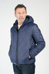 Men’s Long Blue Parka uomo Barone firenze - 10