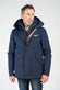 Men’s Long Blue Parka uomo Barone firenze - 1