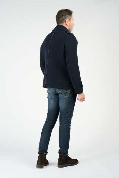 Men's Mixed Wool Double Breasted Coat