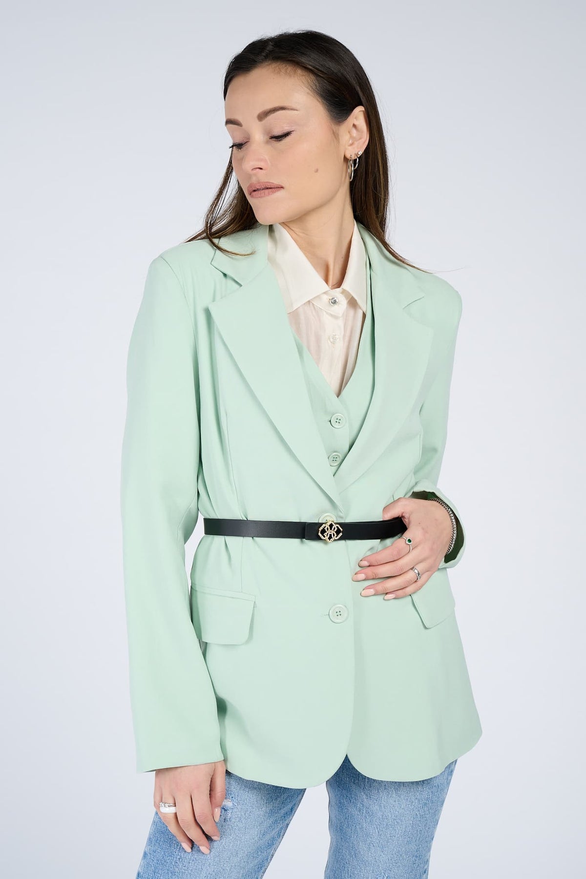 Blazer Over Tiffany donna Barone firenze - 4