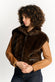 Cervinia Chocolate Vest woman Barone firenze - 1