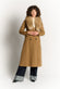 Camel Coat with Fur Collar donna Barone firenze - 2