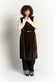 Celeste Long Chocolate Vest donna Barone firenze - 1