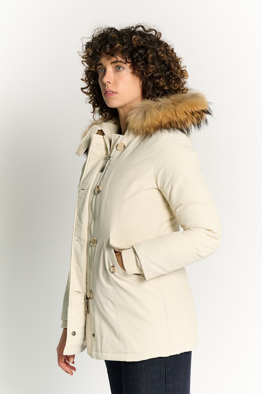 WOMEN'S LONG THERMAL DOWN JACKET