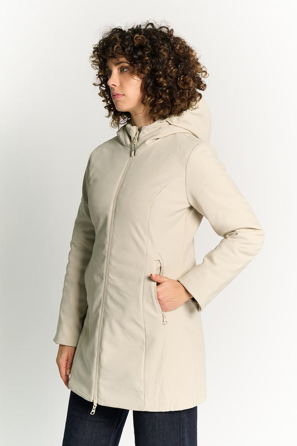WOMEN'S LONG THERMAL DOWN JACKET donna Barone firenze