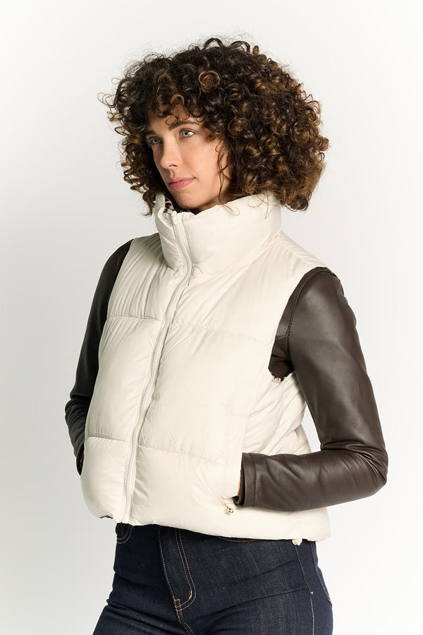 Paris Puffer Vest Jacket donna Barone firenze
