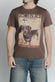 T-Shirt Uomo Stampa Bassotto Cioccolato man Barone firenze - 1