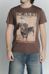 T-Shirt Uomo Stampa Bassotto Cioccolato man Barone firenze - 1