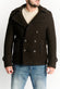 Men's Mixed Wool Double Breasted Coat uomo Barone firenze - 2