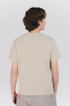 T-shirt Uomo Tramata Beige man Barone firenze - 3