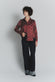 Camicia a Pois Rosso Fiorentino Avorio Donna woman Barone firenze - 2