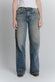 Jeans Donna Wide Leg Vintage Blue woman Barone firenze - 1