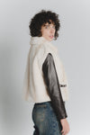 Gilet Melissa Panna woman Barone firenze - 3