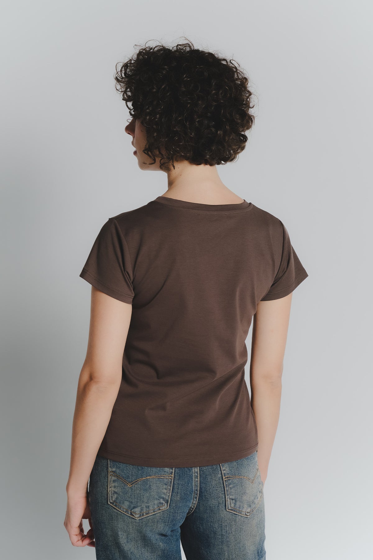 T-shirt Cioccolato Jungle woman Barone firenze - 3