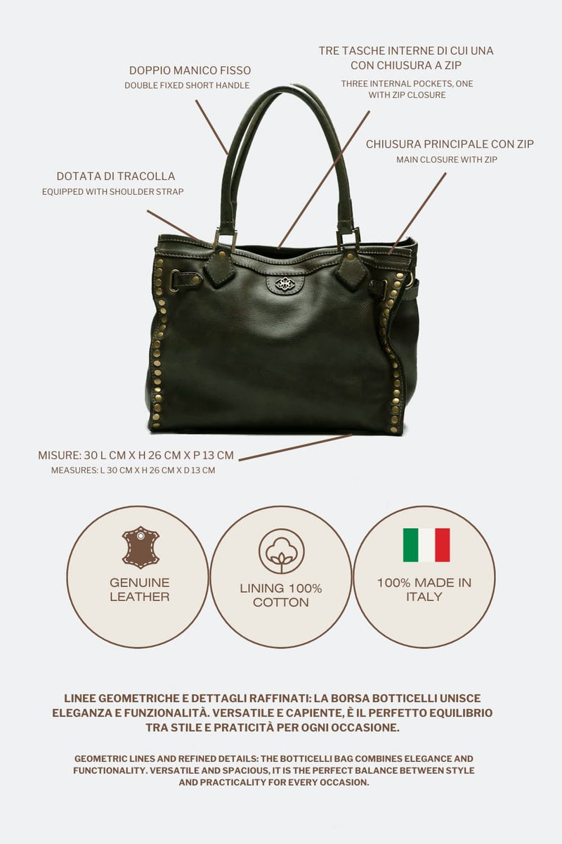 Botticelli Small Green donna Barone firenze - 6