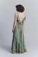 Abito Lungo Gipsy Turchese Spallini Sottili woman Barone firenze - 3