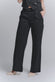 Pantalone Palazzo Shine Nero woman Barone firenze - 2