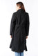 Long Black Coat With Belt donna Barone firenze - 5