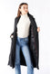 Long Black Coat With Belt donna Barone firenze - 2