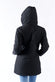 Women’s Long Thermal Down Jacket Black donna Barone firenze - 6