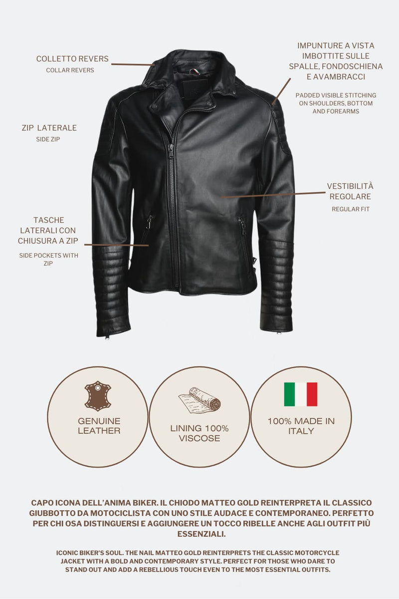 Chiodo Matteo Bike uomo Barone firenze - 6