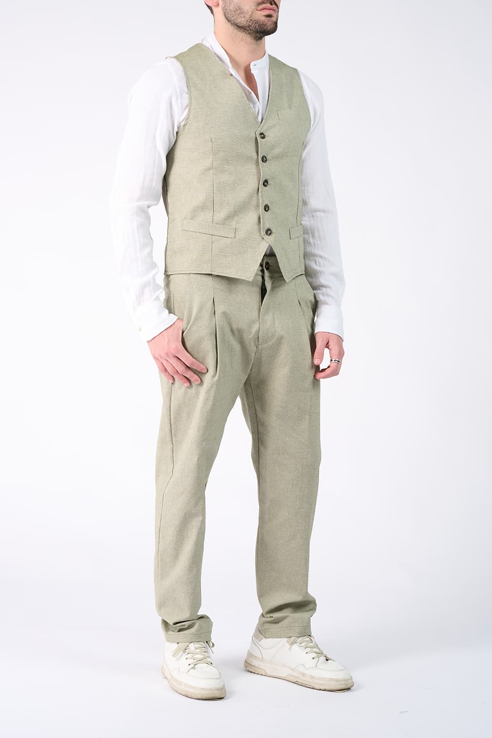 Men's Vest uomo Barone firenze - 5