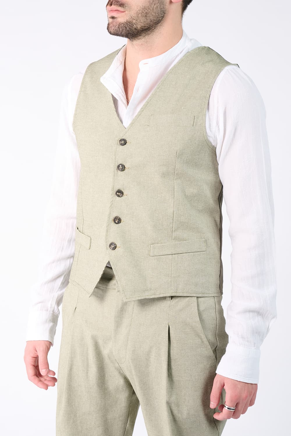 Men's Vest uomo Barone firenze - 1