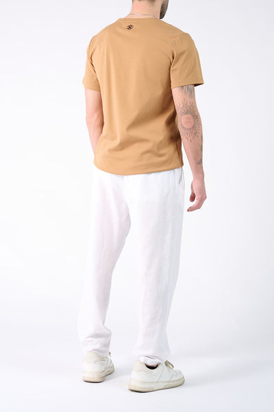 Linen Trousers with Elastic