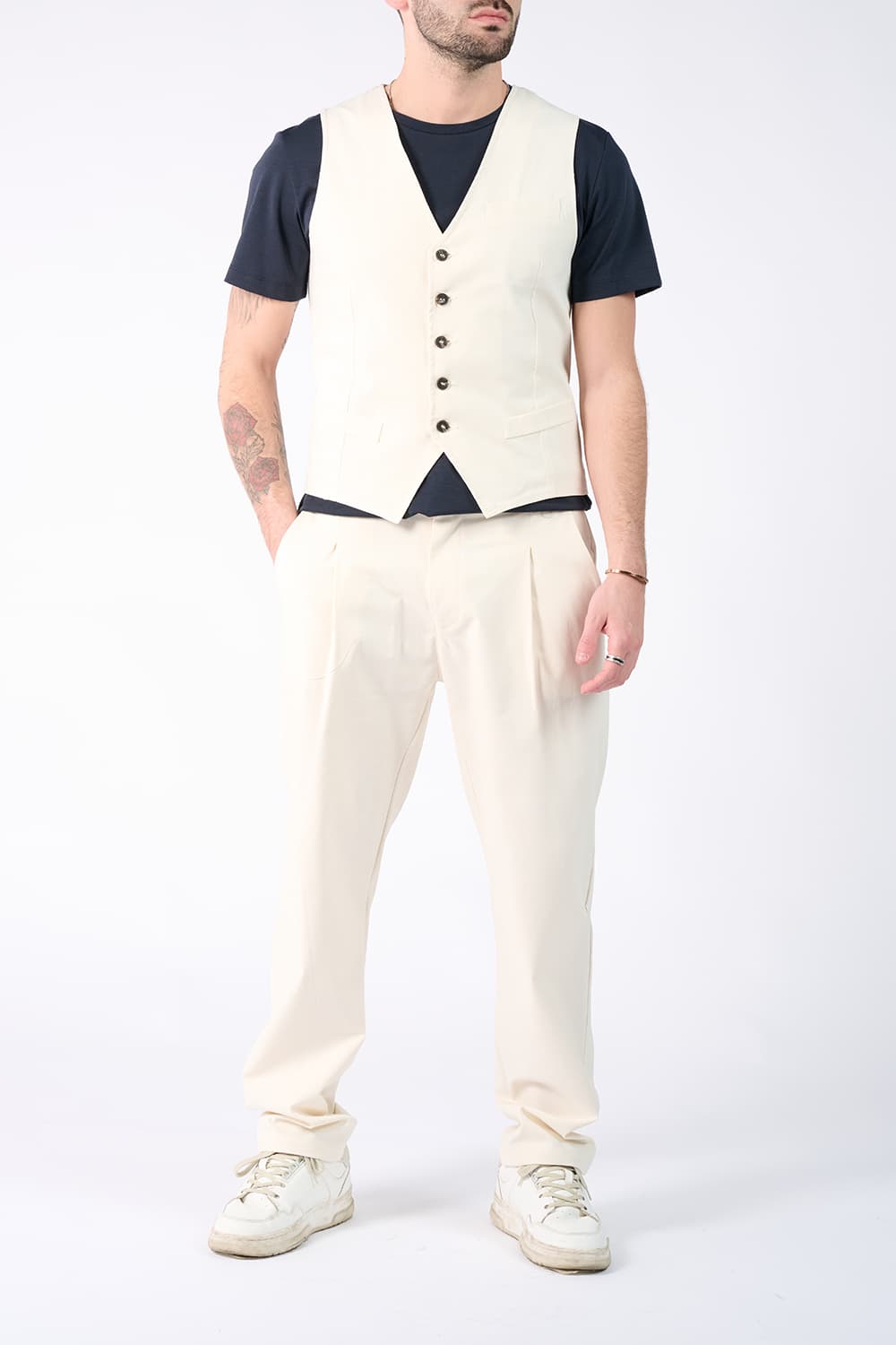 Men's Vest uomo Barone firenze - 5