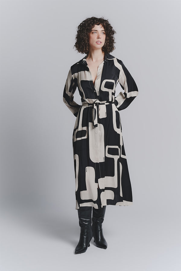 Long shirt dress woman Barone firenze
