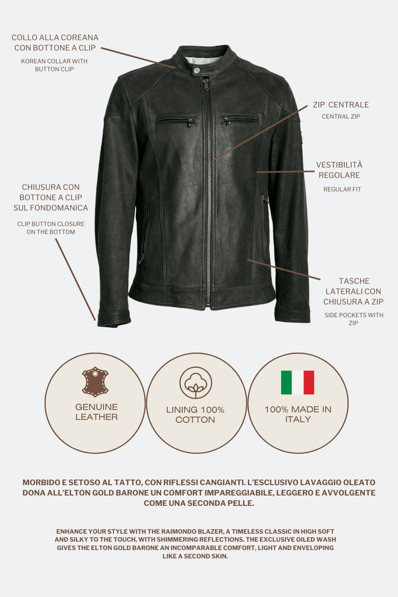 Elton Gold Oiled Black man Barone firenze - 4