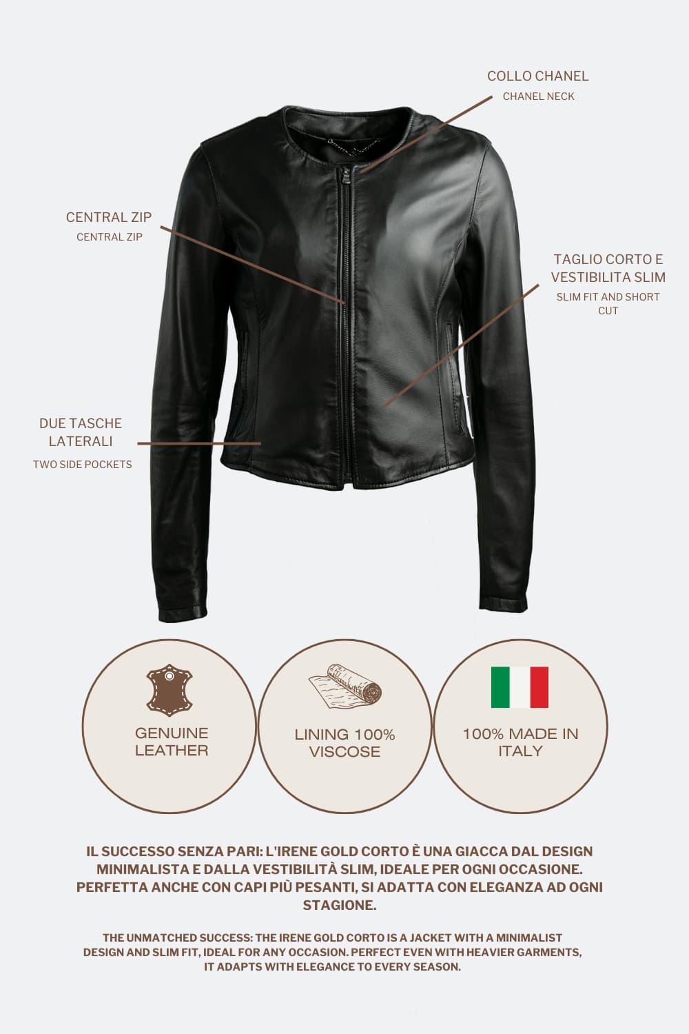 Irene Short Black donna Barone firenze - 8