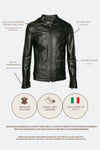 Massi Black Jacket uomo Barone firenze - 9