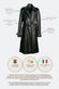 Studded trench coat donna Barone firenze - 6