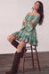 Abito Corto Gipsy Turchese woman Barone firenze - 2