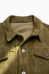 Ale Camoscio Sfoderata Verde unisex Baronefirenze - 7