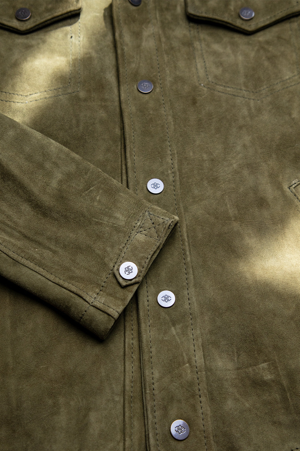 Ale Camoscio Sfoderata Verde unisex Baronefirenze - 3