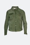 Ale Green Suede Men’s Jacket unisex Barone firenze - 2
