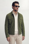 Ale Green Suede Men’s Jacket unisex Barone firenze - 1