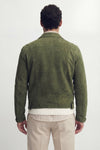 Ale Green Suede Men’s Jacket unisex Barone firenze - 9