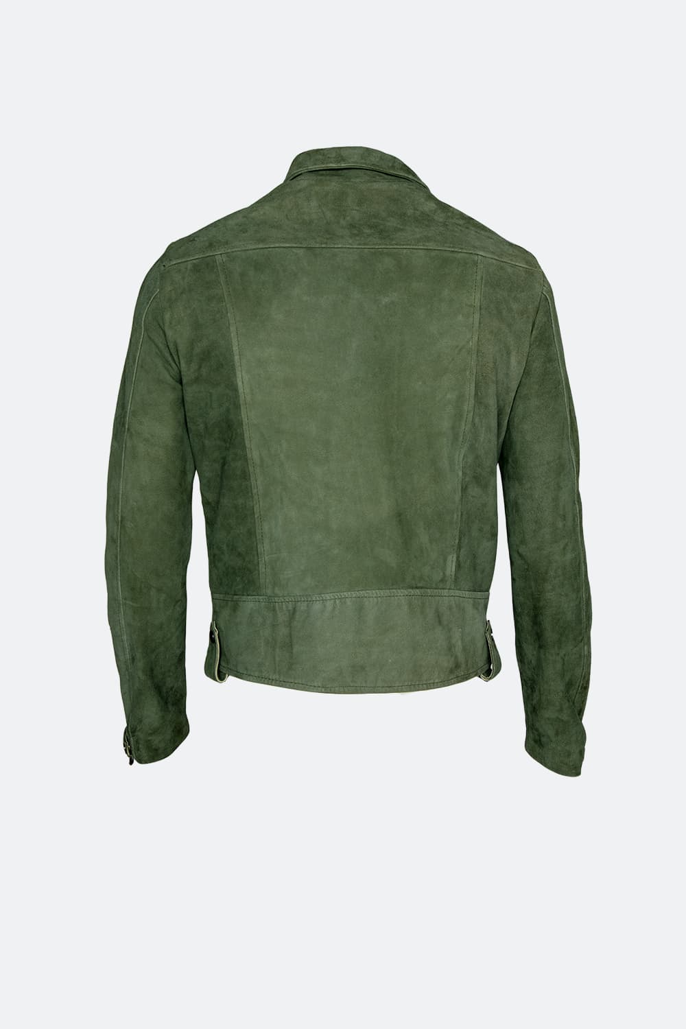 Ale Green Suede Men’s Jacket unisex Barone firenze - 10