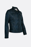 Ale Blue Suede Jacket Men's unisex Barone firenze - 4