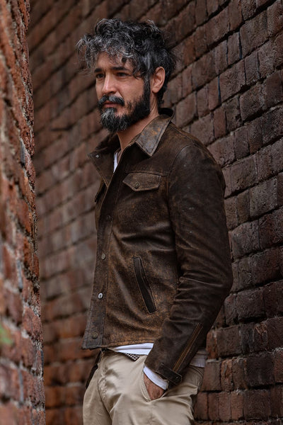 Ale Rock Dark Brown Jacket