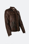 Ale Dark Brown Vegetable Leather unisex Barone firenze - 4