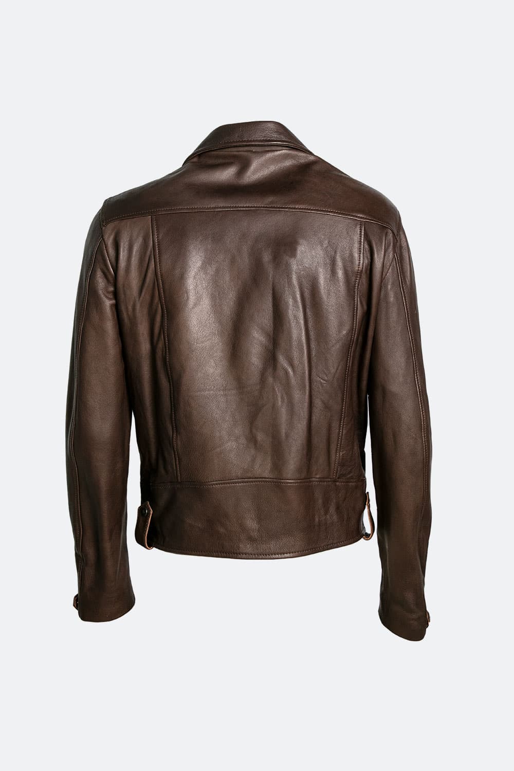 Ale Dark Brown Vegetable Leather unisex Barone firenze - 8