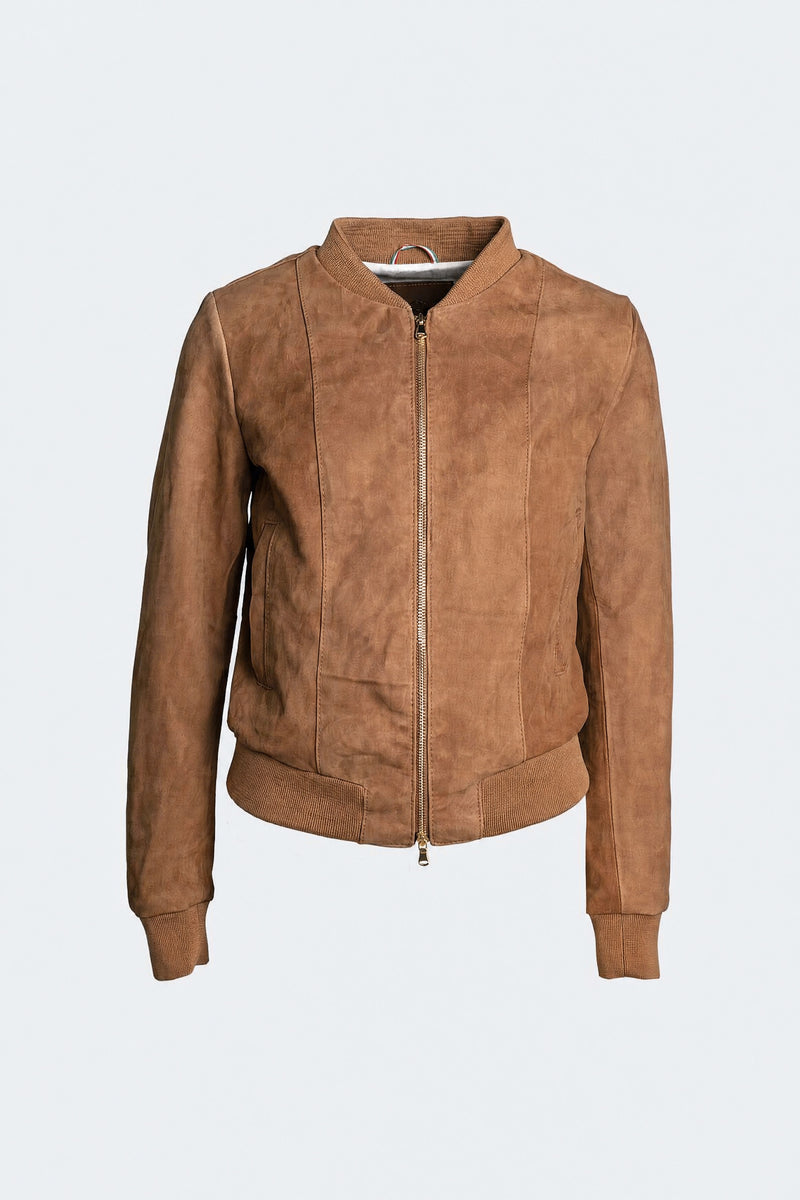 Ambra Tan Suede woman Barone firenze - 1
