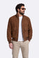 Amedeo Camoscio Cognac Scuro man Barone firenze - 3