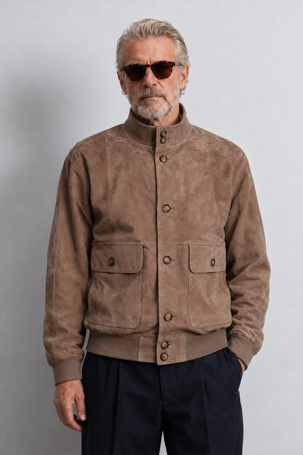 Amedeo Camoscio Taupe man Barone firenze